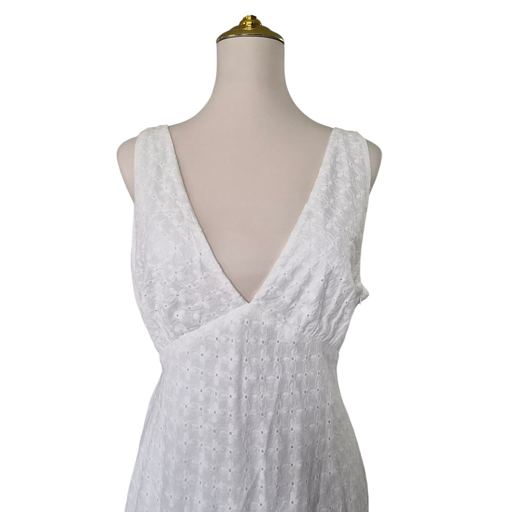 Princess Polly Nellie Anglaise‎ Maxi Dress Blue Size US 12 New - Picture 4 of 9